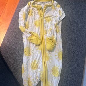 Little Sleepies sunshine bamboo sleepers